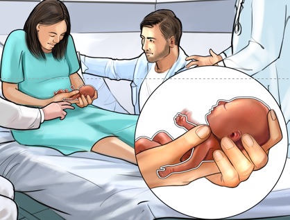 Simulator for parents and medical staff